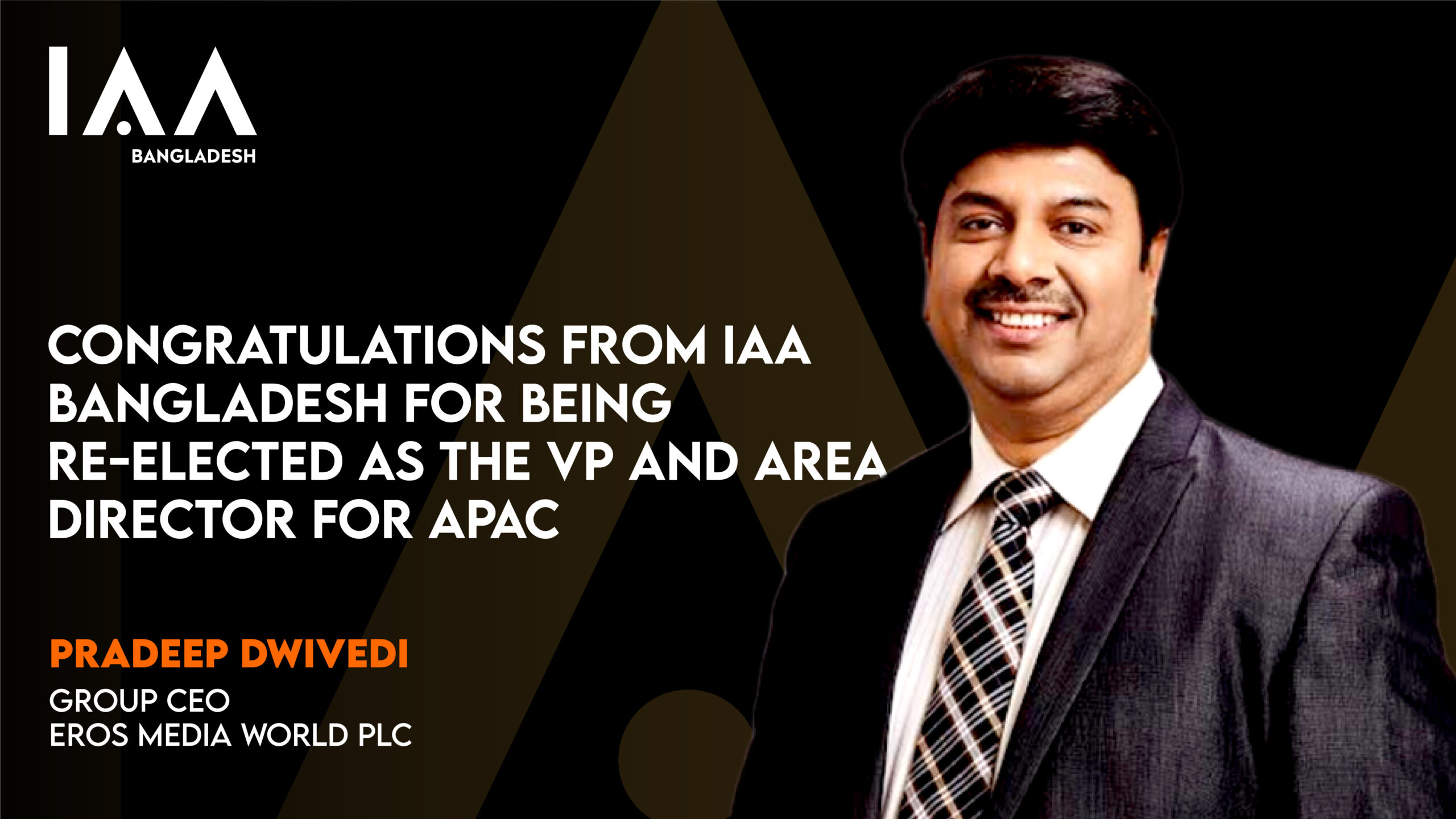 You are currently viewing IAA re-elects Pradeep Dwivedi as VP and Area Director for APAC